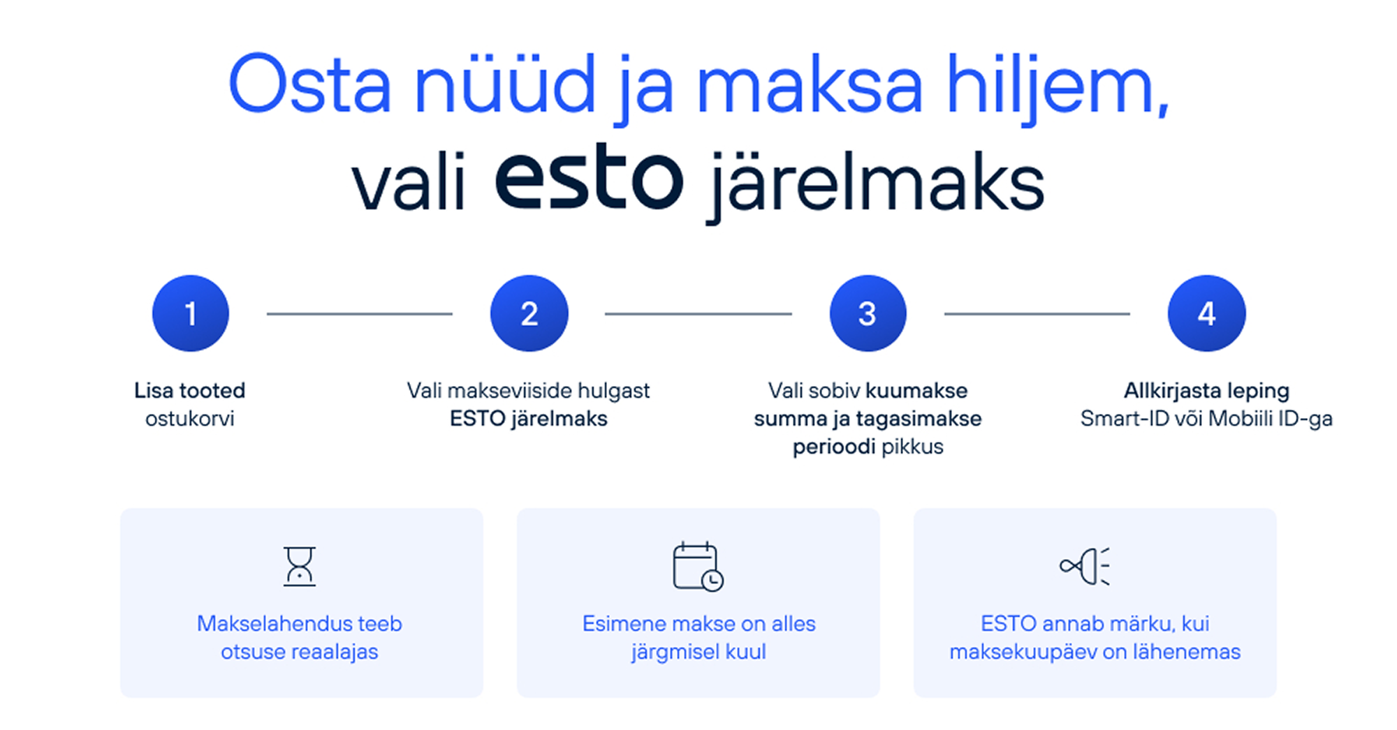 ESTO hire-purchase illustration