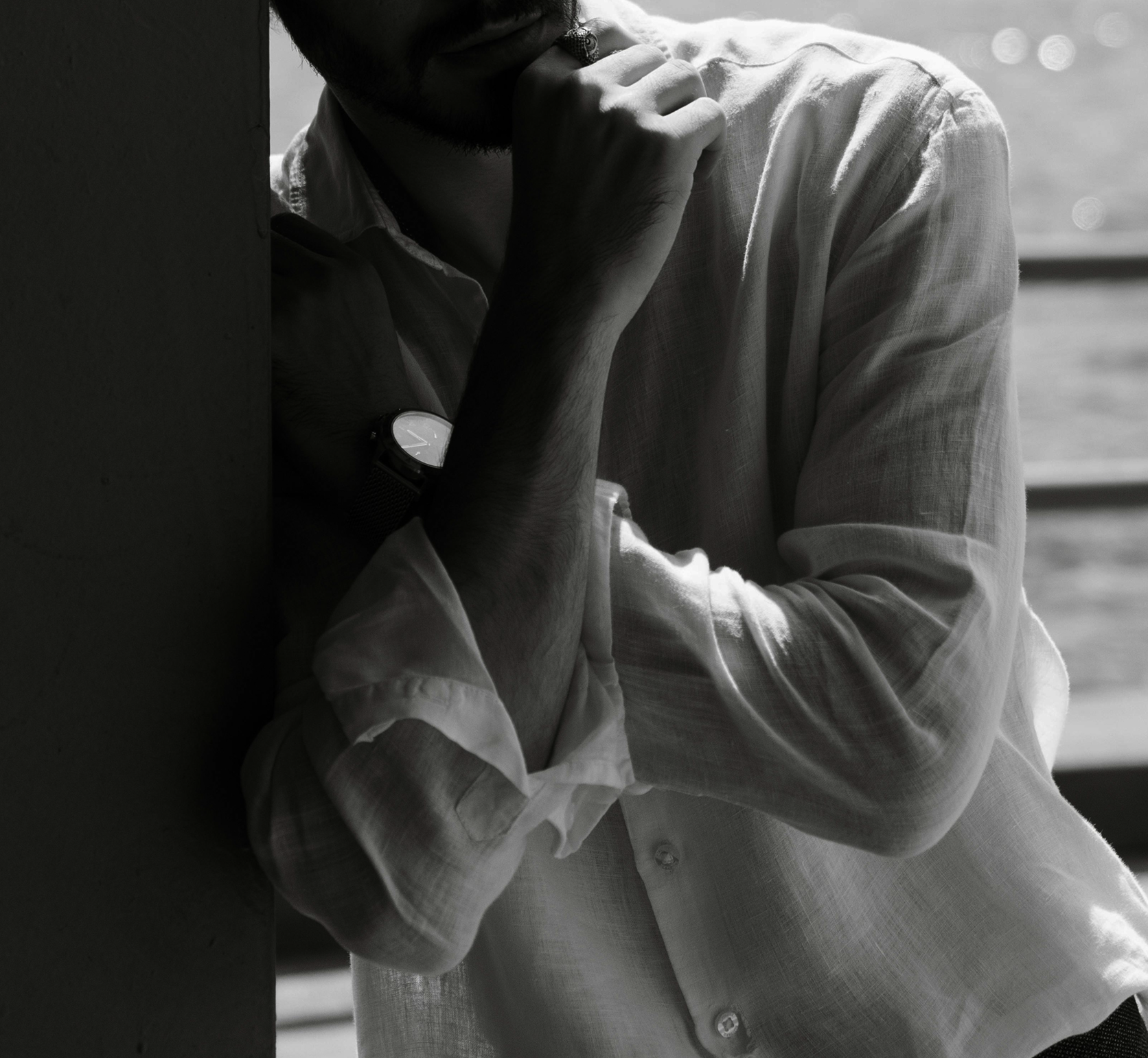 Technology background right